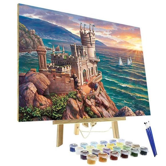 Paint By Numbers Kit Crimea the Swallow's Nest - Picture 1 of 4